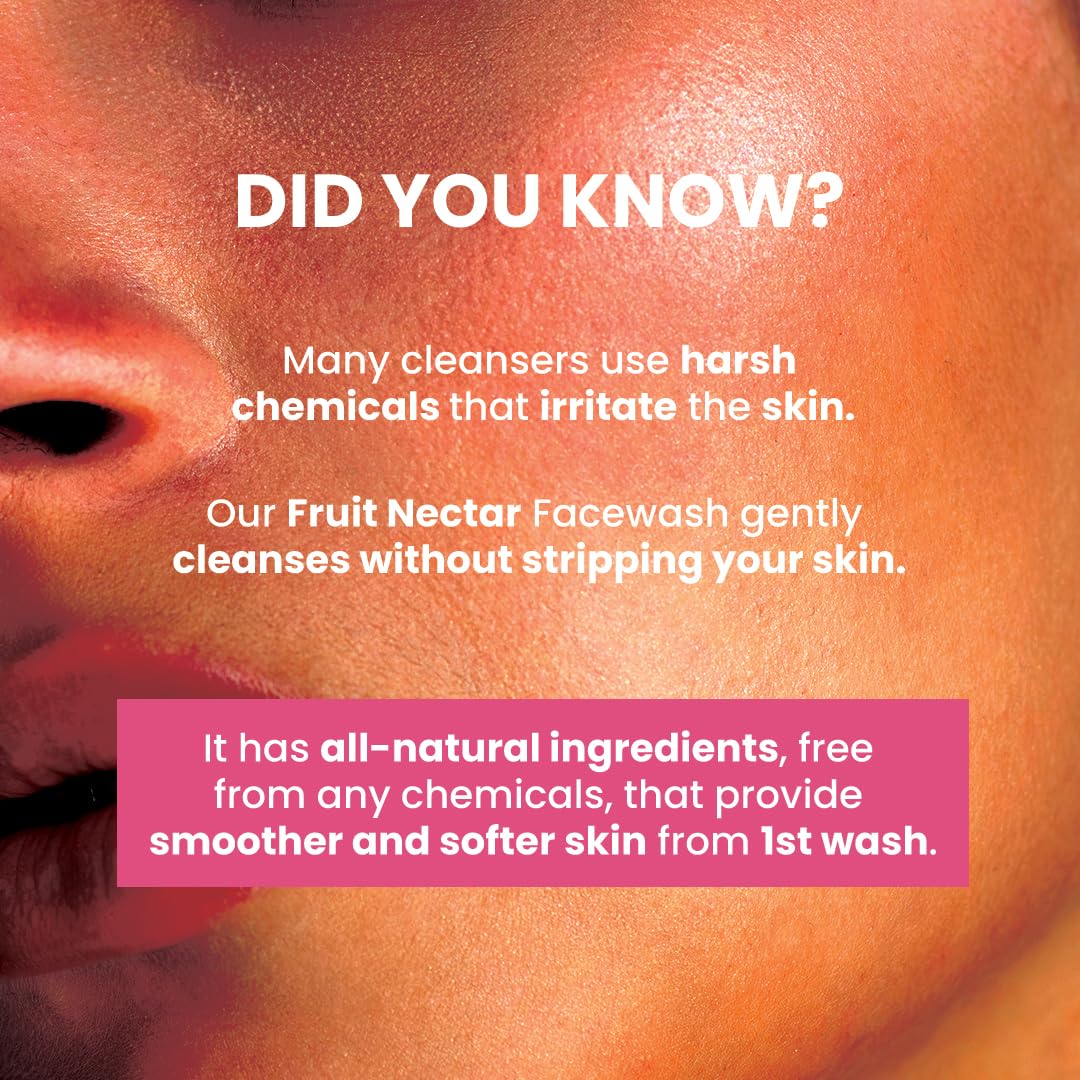 Fruit Nectar Face Wash for Men & Women – 100 ml