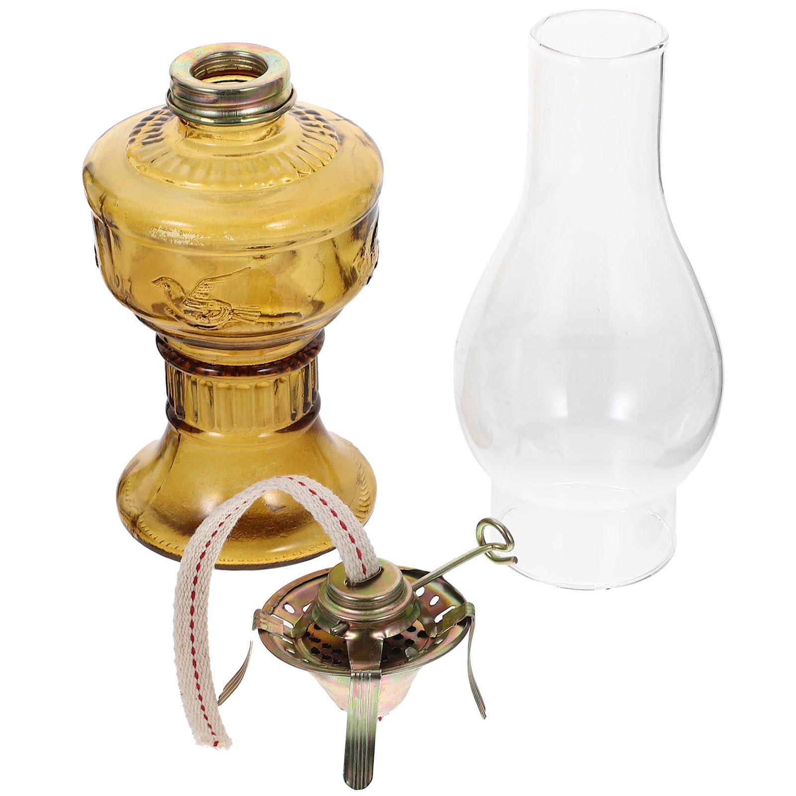 Lampe à kérosène en verre contre les pannes d'éclairage d'ambiance salon