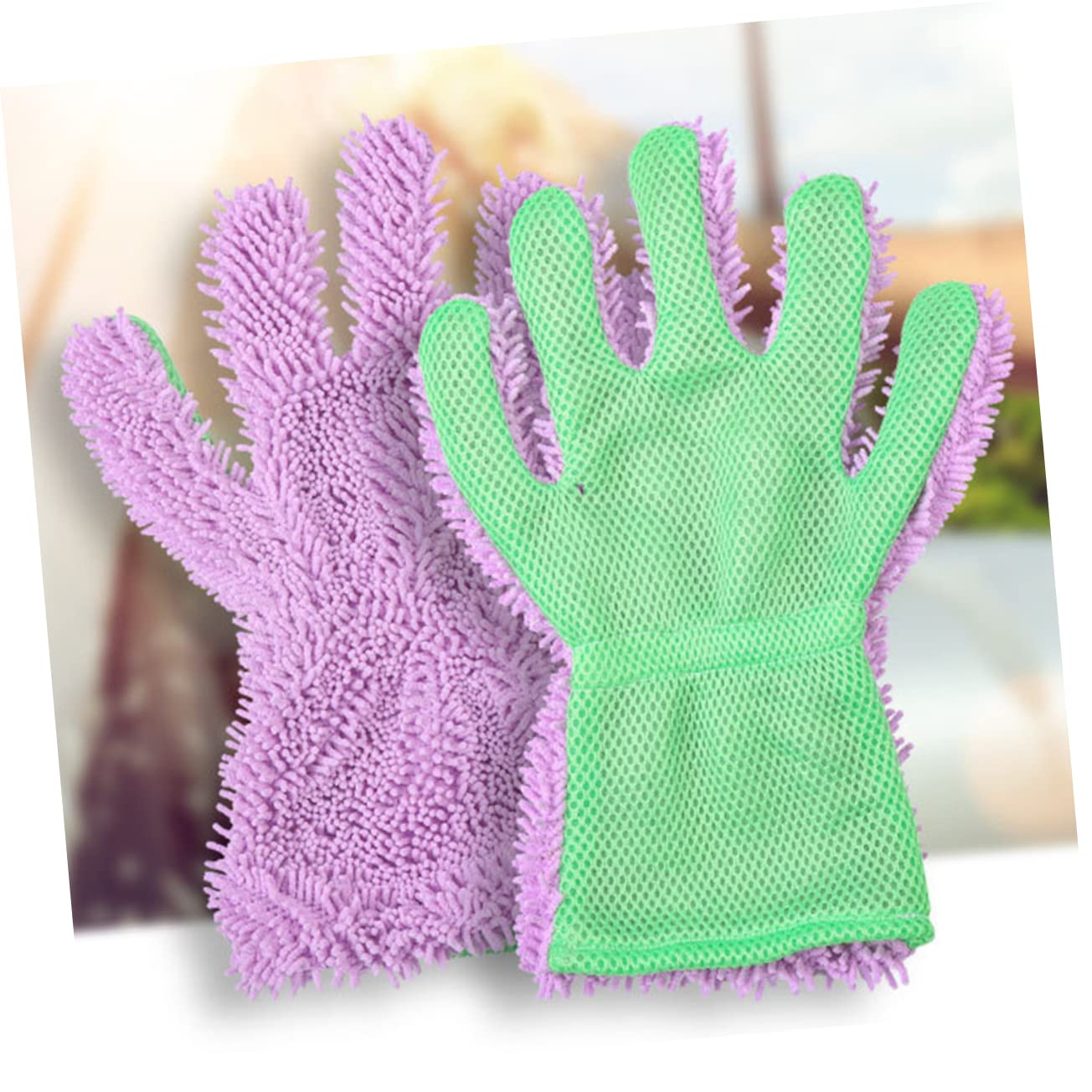 Guante Limpieza 3 Piezas Guantes De Lavado Automático Guante De Lavado De Autos Guante De Limpieza del Coche Guantes De Lavado De Autos
