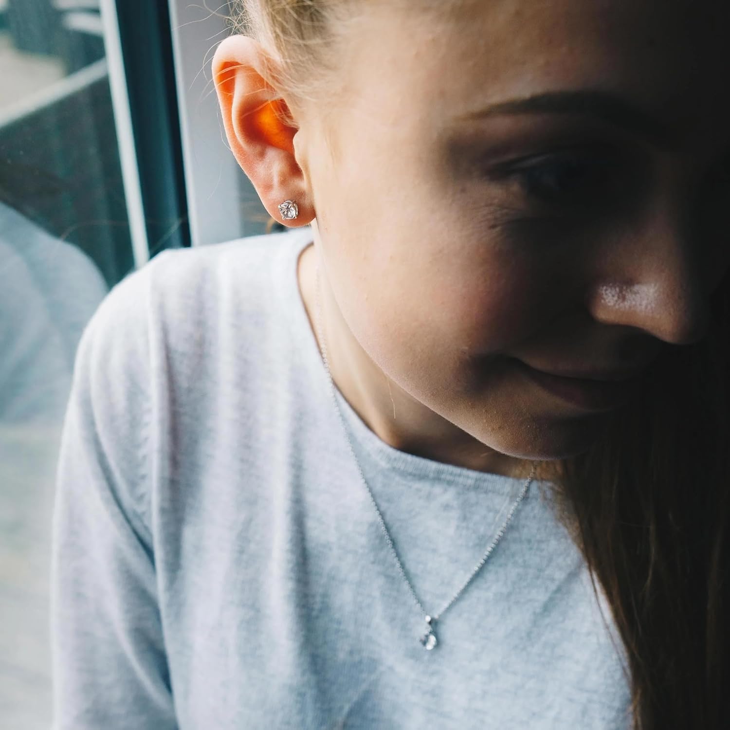 Philip Jones Silver Plated Round Solitaire Set Created with Zircondia® Crystals 4 71lFEi3vs1L. AC SL1500