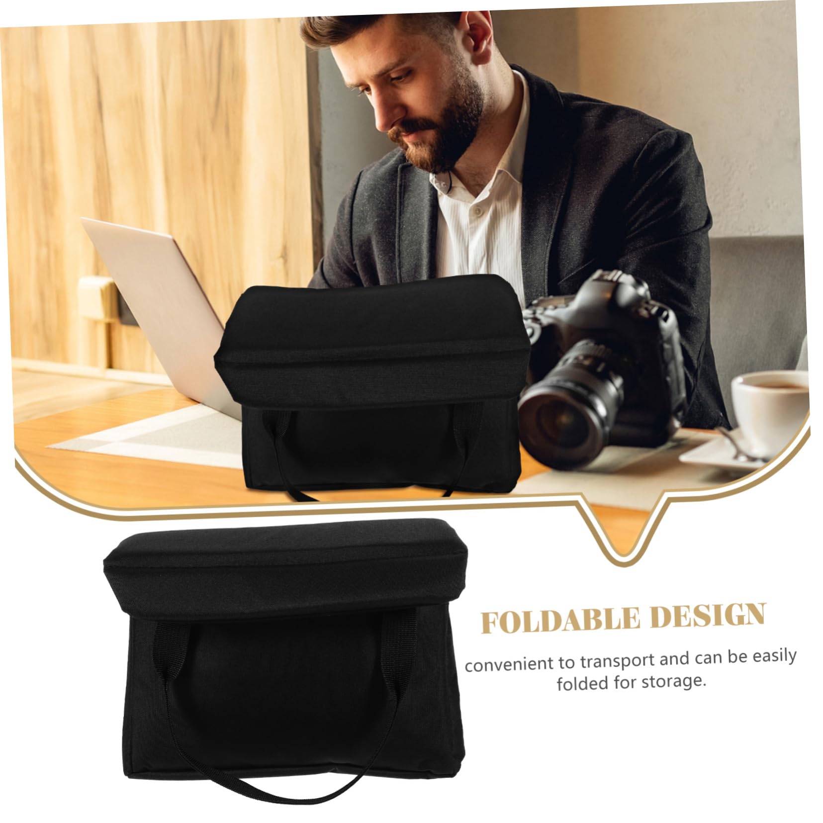 Bolsa Interior para Cámara Inserciones para Bolsas de Cámaras Fotográficas Acolchado Grueso y Diseño Plegable para Almacenamiento Versátil en Fotografía