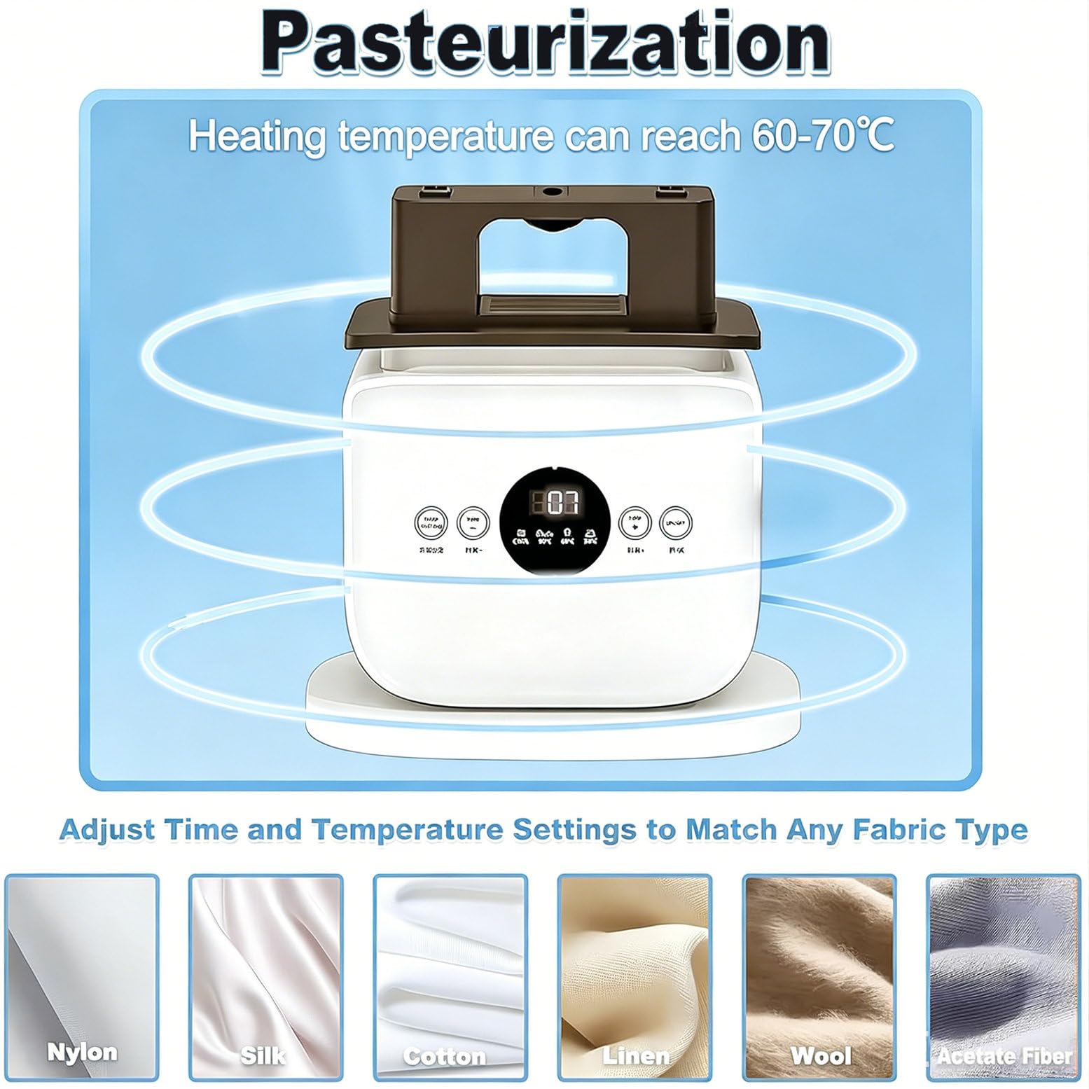 Stiratrice Automatica 1400W, Stiratrice a Vapore Gonfiabile per Camicie Di Qualsiasi Tipo Di Tessuto, Abbigliamento E Scarpe, Asciugatrice E Dispositivo Antipiega a Mani Libere, Temperatura Regolabile