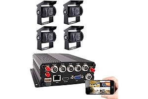 4CH GPS 4G WIFI 1080P MI 4G Mobile Vehicle Car DVR Dash Cam