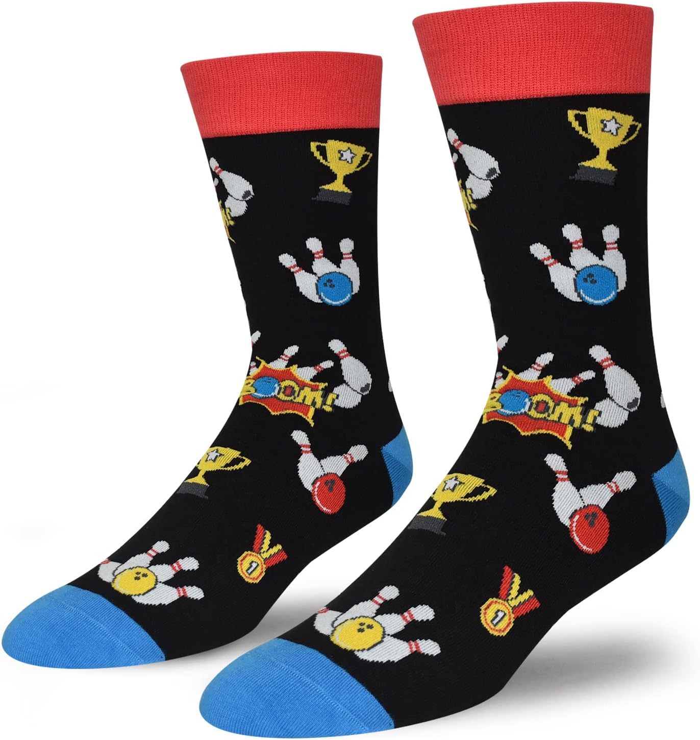 GOLIN Funny Saying Crew Socks, Novelty Gifts for Men Women Teens - Image 4