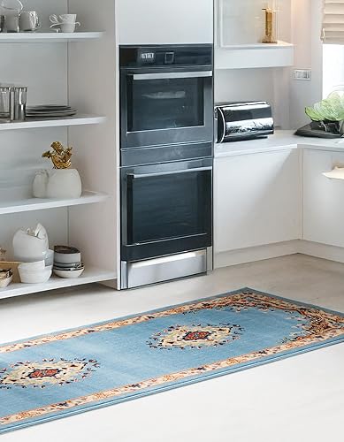 Vista 273 de Unique Loom Reza Collection- Alfombra, Polipropileno, Marrón Marrón/ marfil