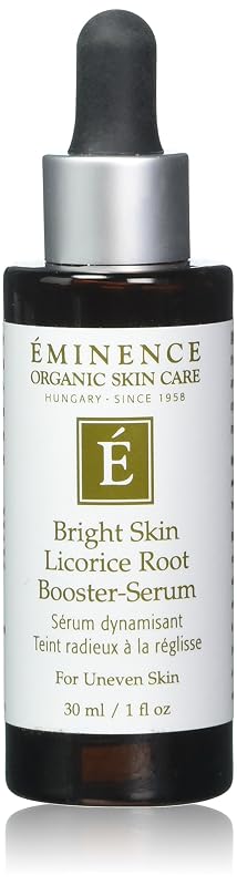 Sérum booster de raiz de alcaçuz para cuidados faciais Eminence, 30 mL