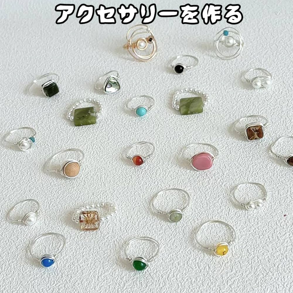 Amazon.co.jp: SSZYMAOYI アーティスティックワイヤー 6巻入 線