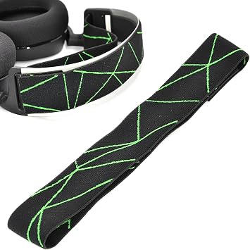 Arctis 7 / 9X / Pro Headband Replacement - Fabric, Green - Compatible with SteelSeries Arctis 7 / 9X / Pro Headsets