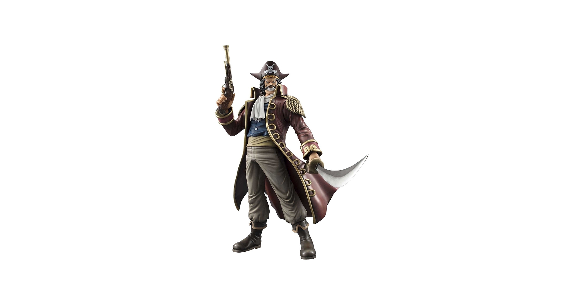 ONE PIECE GOLD.D. ROGER フィギュア Amazon.com: ONE PIECE MANHOODGOLDROGER Normal Color Gol D