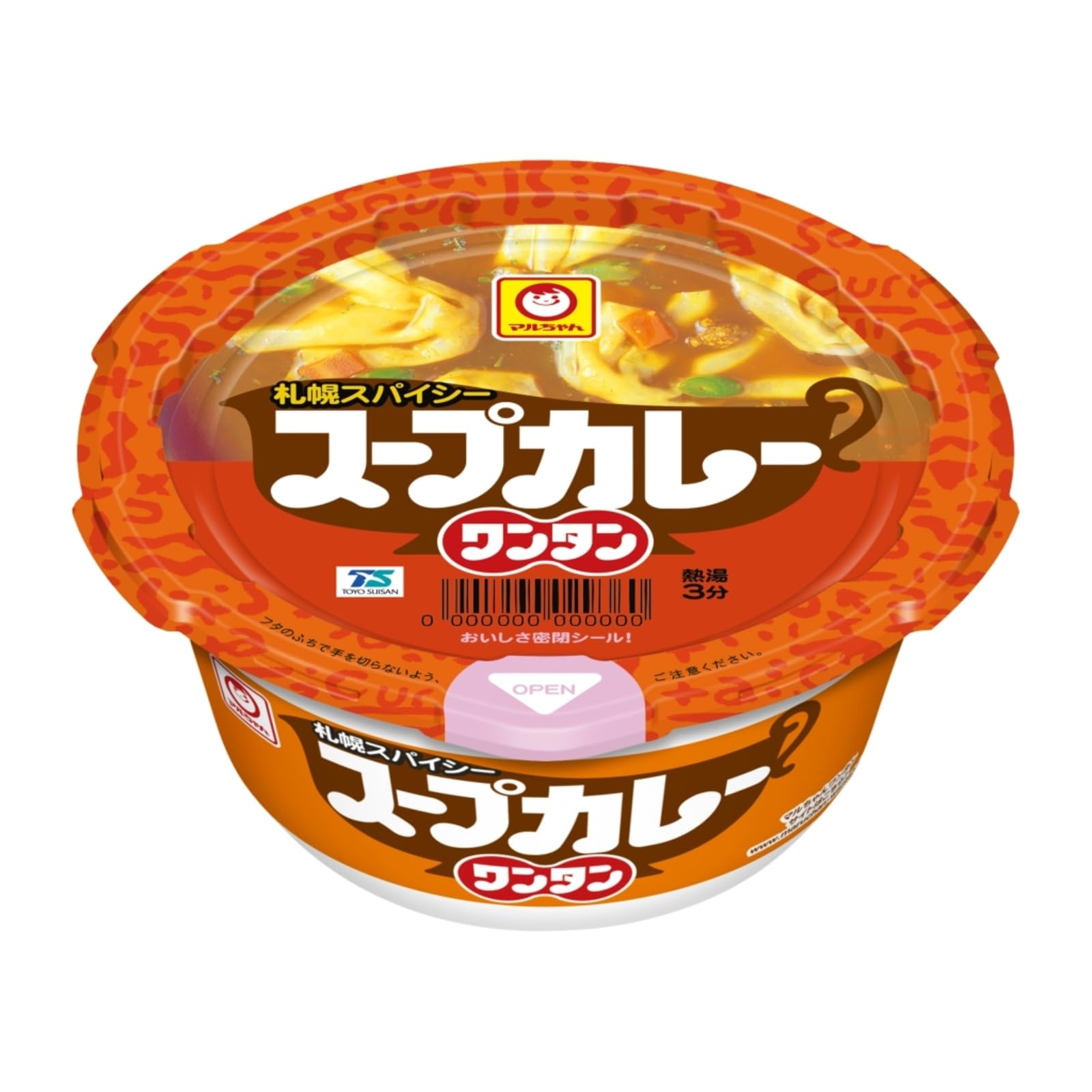 【タイムセール特価】【1,162円】 東洋水産 スープカレー ワンタン 29g×12個