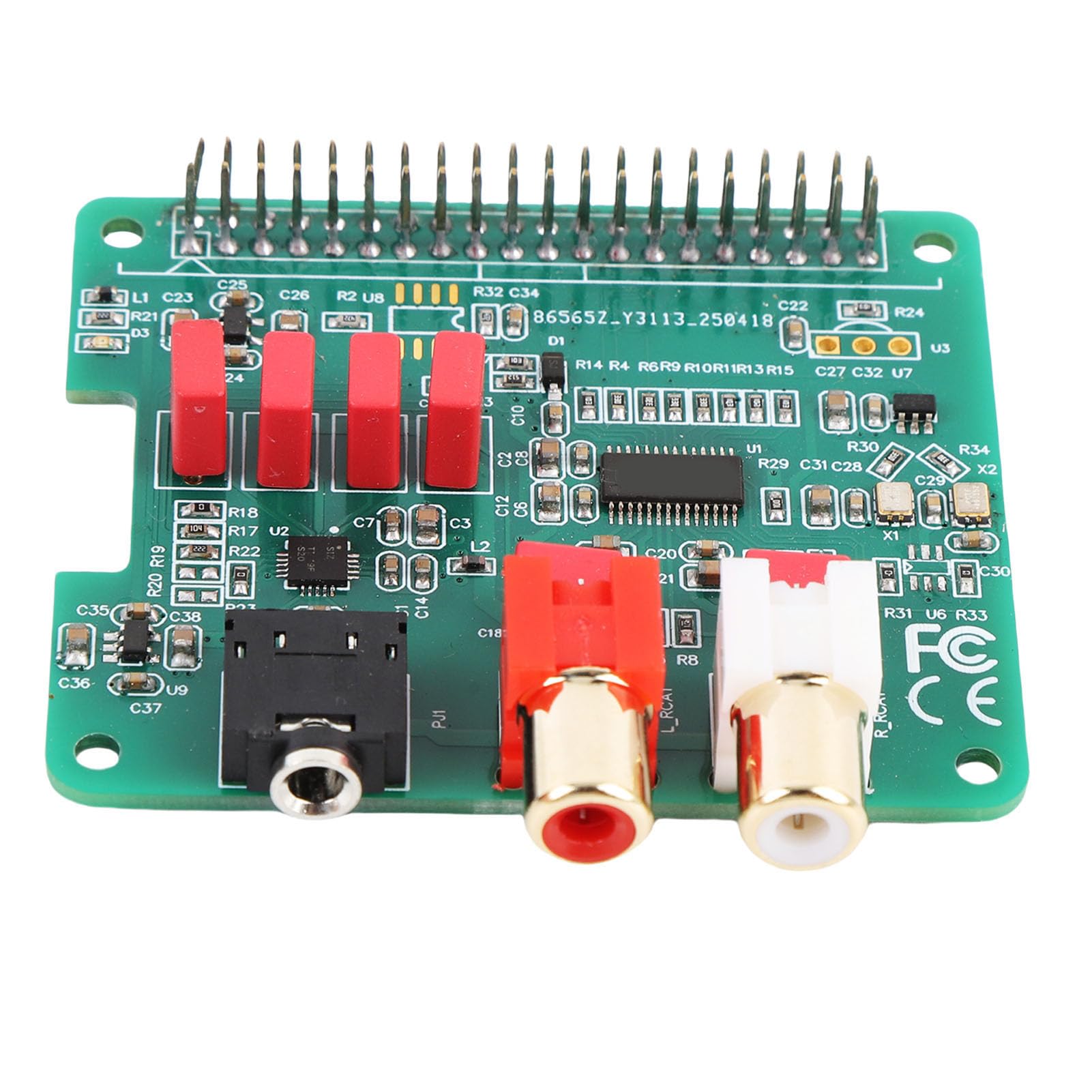 Sxhlseller DAC HiFi Adatto per il di Riproduzione Musicale Avanzato Pi, Ideale per gli Amanti del Suono, Riproduci Facilmente Musica HiFi