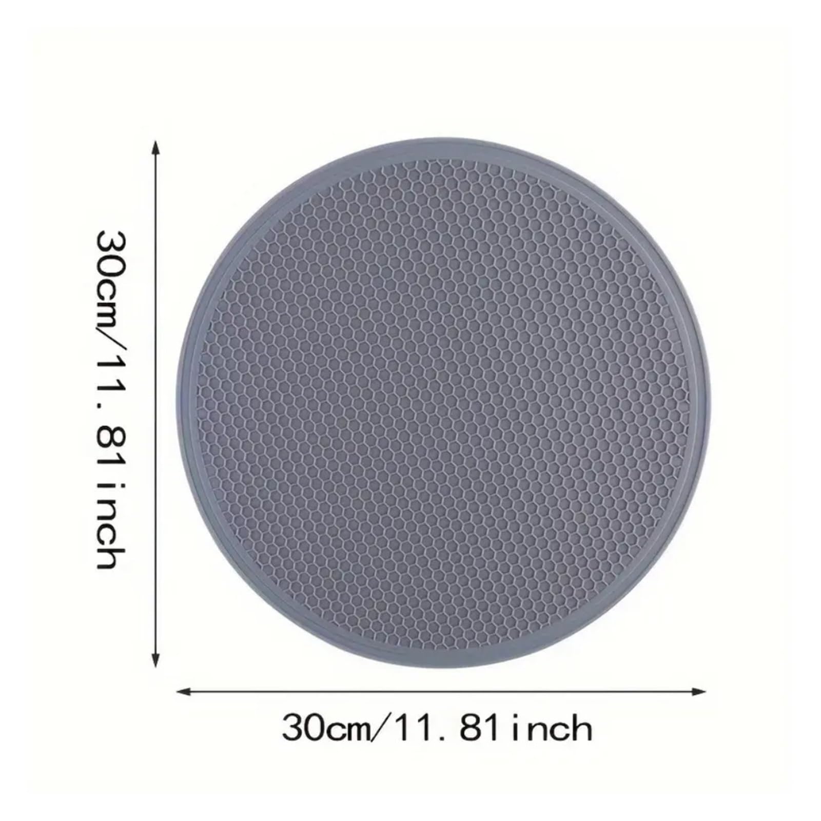 Tapis de micro-ondes multifonction en silicone, dessous de plat d'isolation thermique, tapis de cuisine antidérapant