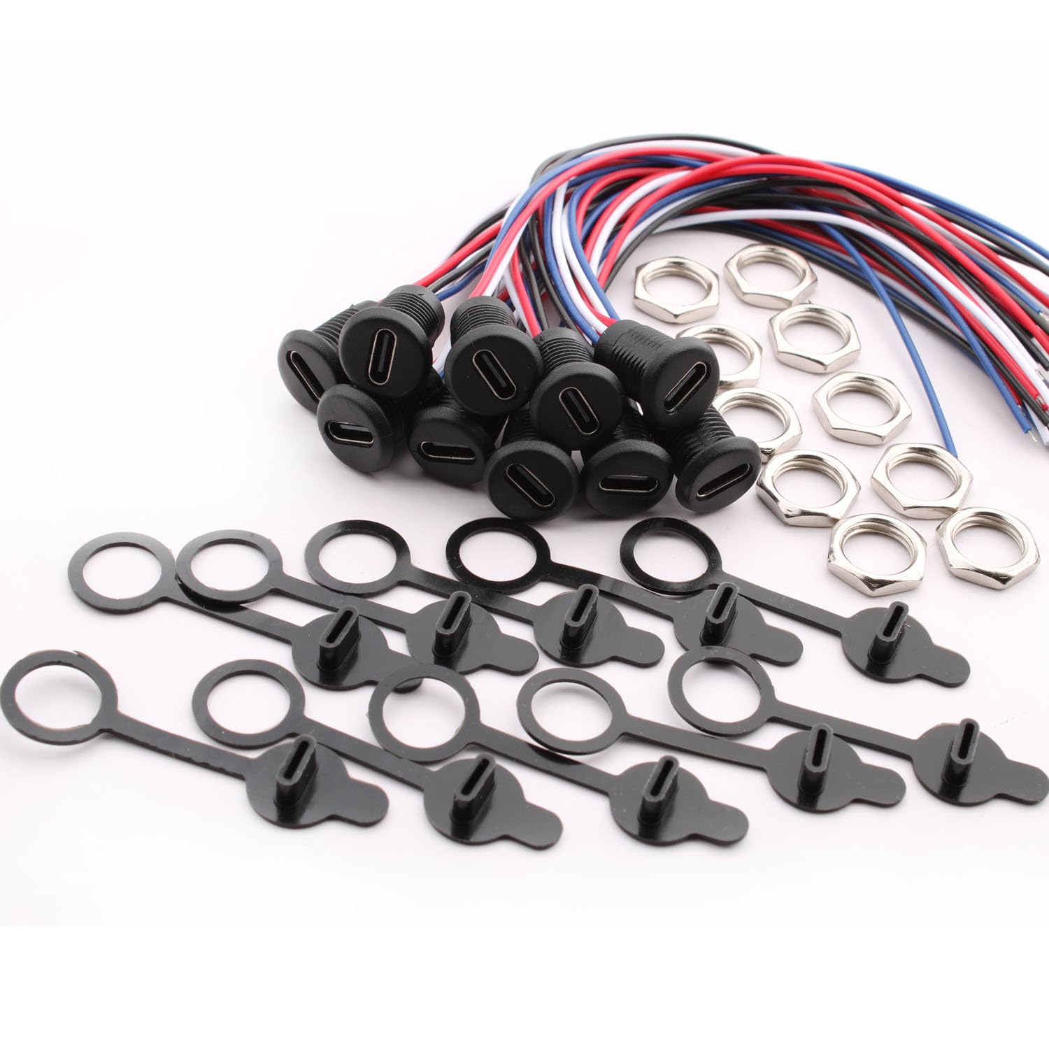 RUNCCI-YUN 150 stuks 22-16 16-14 12-10 AWG vorkkabelschoenen