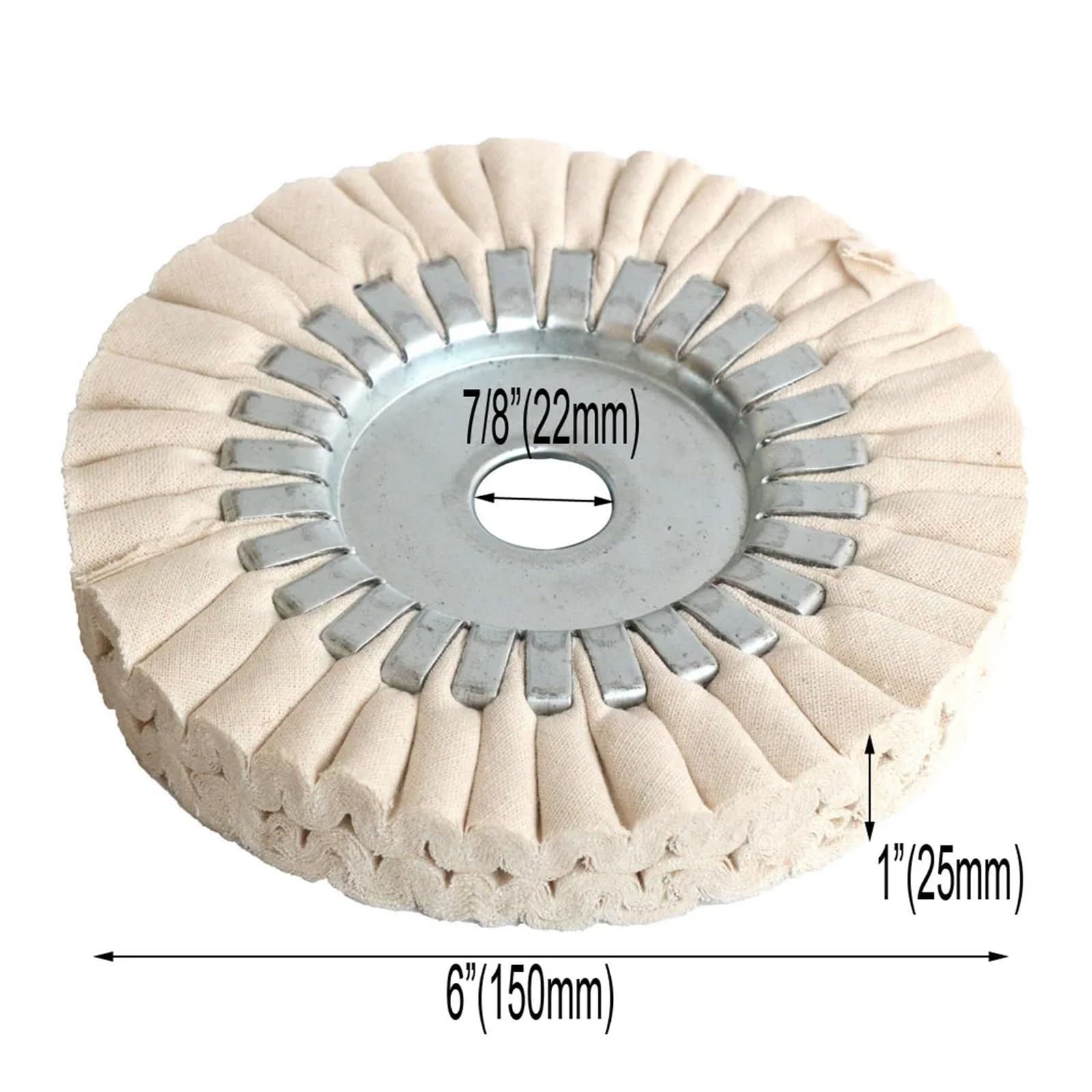SUPERTOOL Ruota Per Lucidatura In Tessuto, 1 Rotella Per Lucidatura - Foto 4