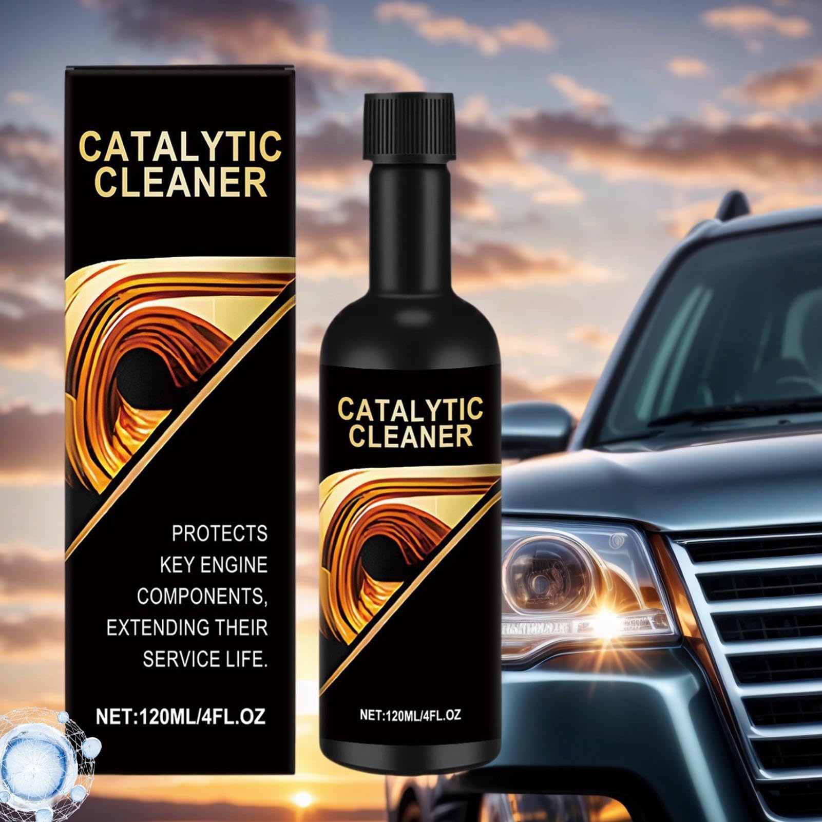 Generisch Catalizador Limpiador | 120 ml líquido removedor para la eliminación de Carbono | Limpiador para el de Escape | para el Mantenimiento del de, la bujía y