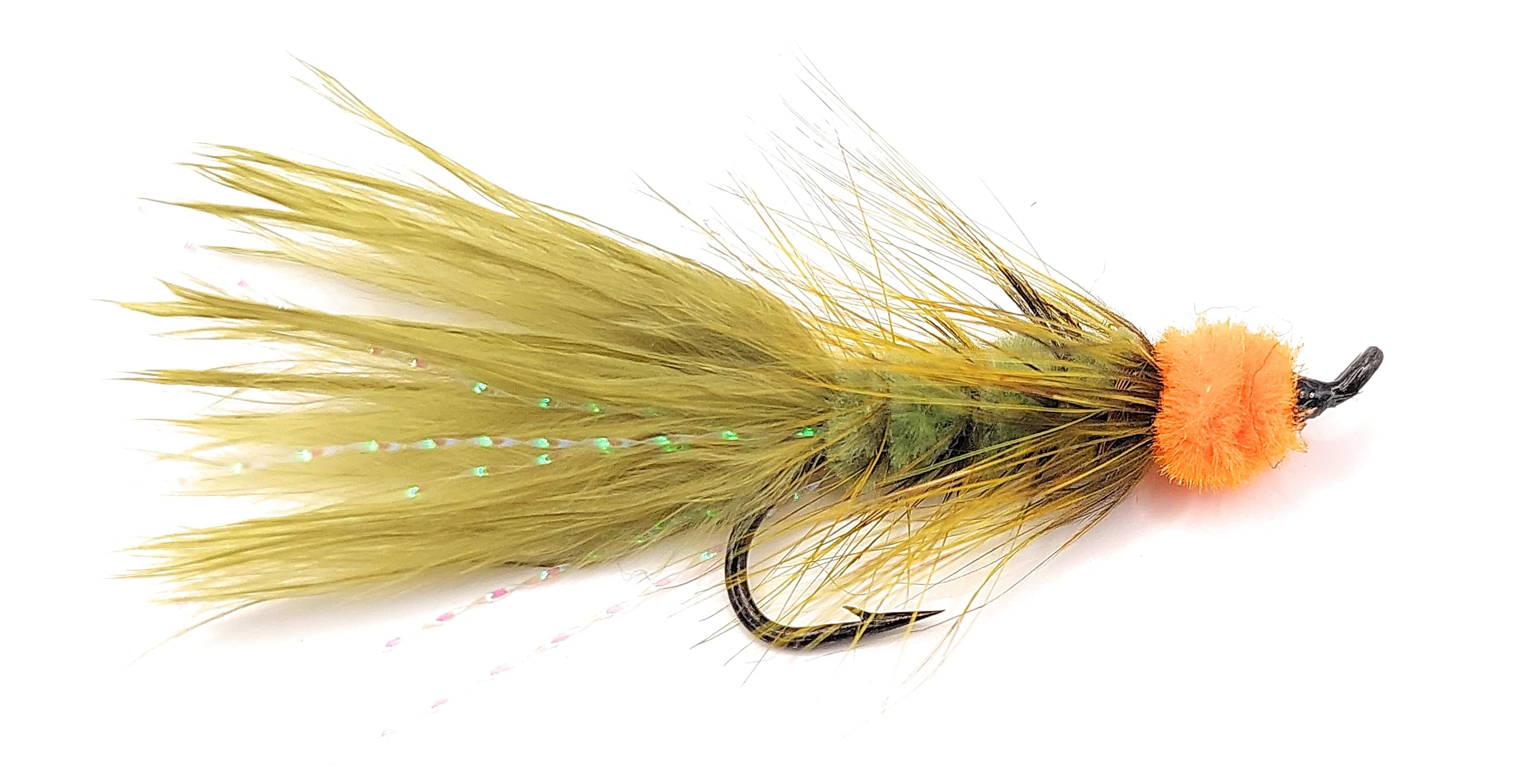 Aztec Fly Fishing, Egg Sucking Leech, Fly Fishing, Multiple Colors, Trout, Salmon, and Other Fresh Water Species, Salmon Hook #8