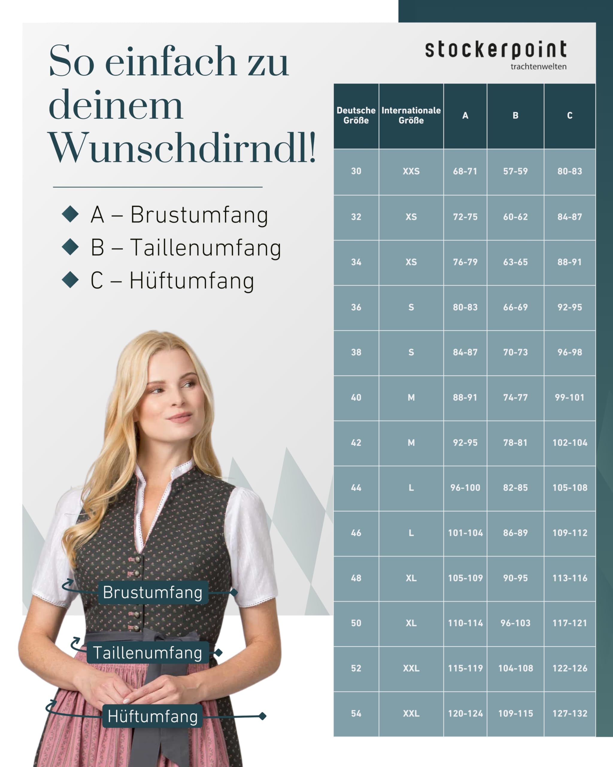 Damen Dirndl Hannah Kleid für besondere Anlässe