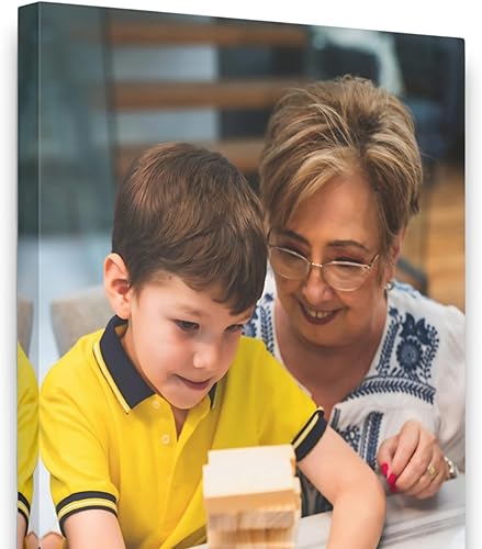 Miniatura 16 de Impresiones en lienzo personalizadas con tus fotos, lienzo enmarcado personalizable, imagen personalizada para dormitorio, sala de estar, oficina y