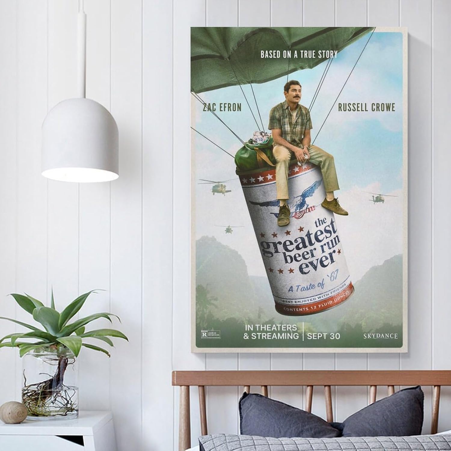 Wall Art Prints Movie Posters The Greatest Beer Run Ever Drama Movie Posters for Room Aesthetic Canvas Art Poster And Wall Art Picture Print Modern Family Bedroom Decor Posters 08x12inch(20x30cm) image 5