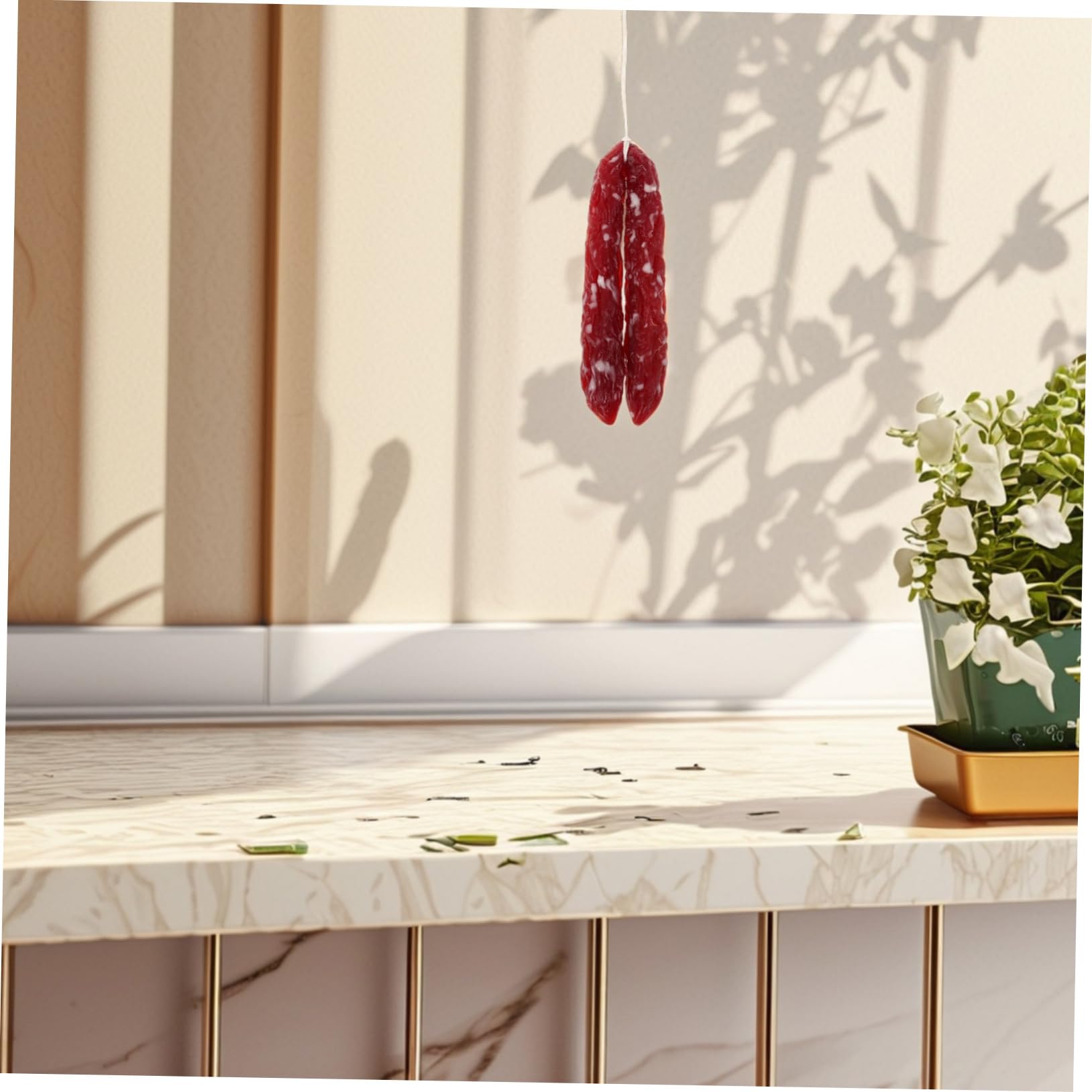 GALPADA 10 Pièces Saucisses Artificielles Creuses Réalistes Modèles De