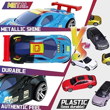 Color Changing Cars Bath Toys Kids Ages 4-8 Halloween Goodie Bag Stuffers