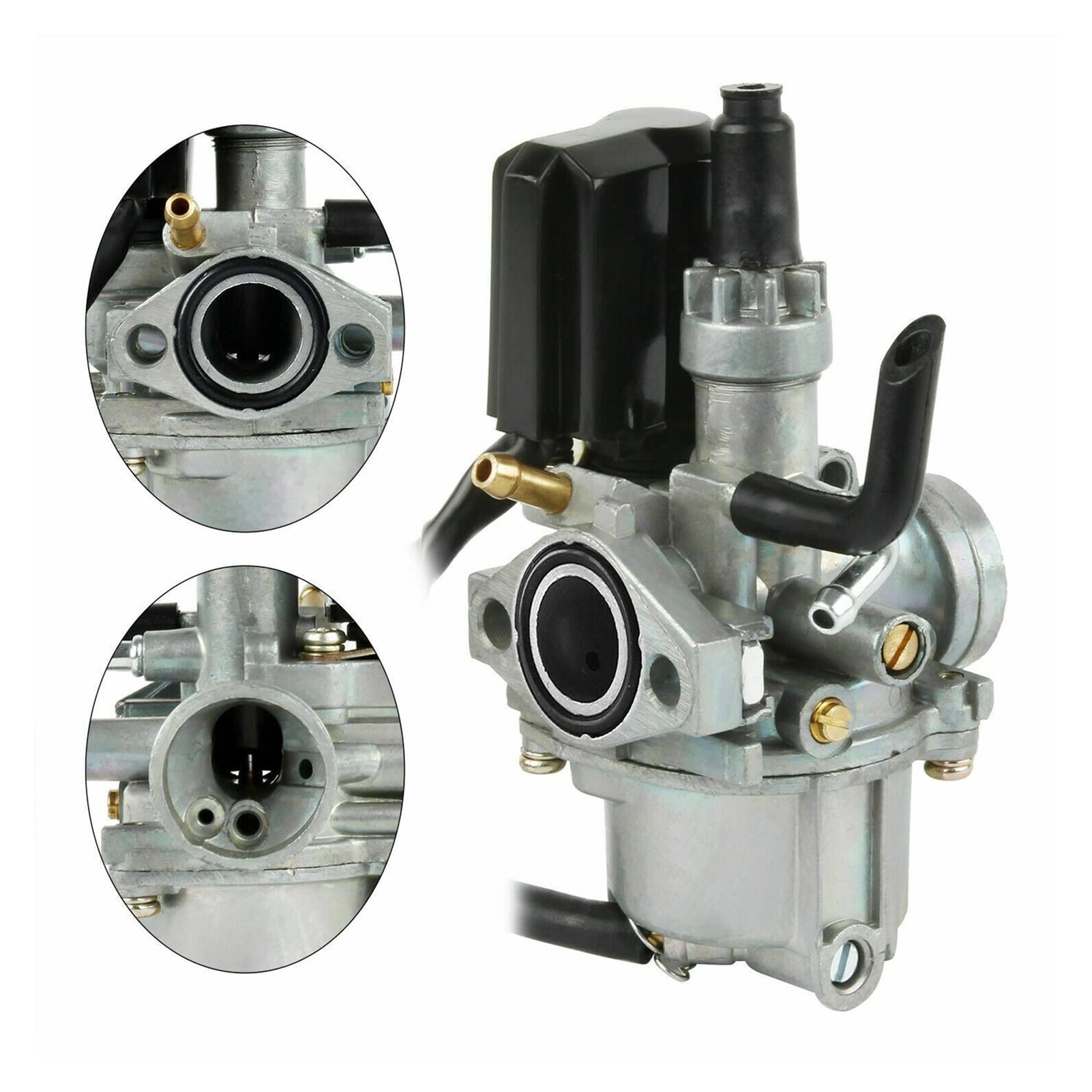 Carburador De Motocicleta 17mm para Peugeot Speedfight 50cc Scooter De 2 Tiempos con Carburador De Motor 1P40QM / B