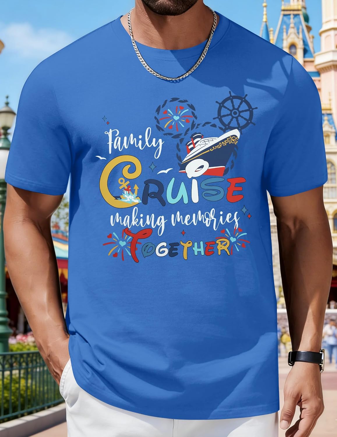 2026 Family Cruise Shirts It's A Family Trip Shirt Making Memories Together Cruise Ship Short Sleeve Tops - Image 2
