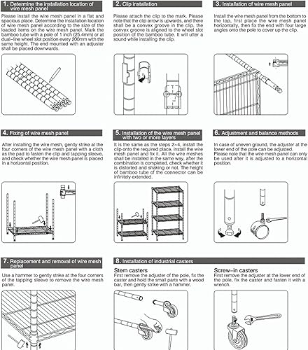 Vista 7 de Podoy Mini estante de 2 niveles para nevera, ajustable sobre mini refrigerador y soporte para microondas, mini estante organizador multiusos