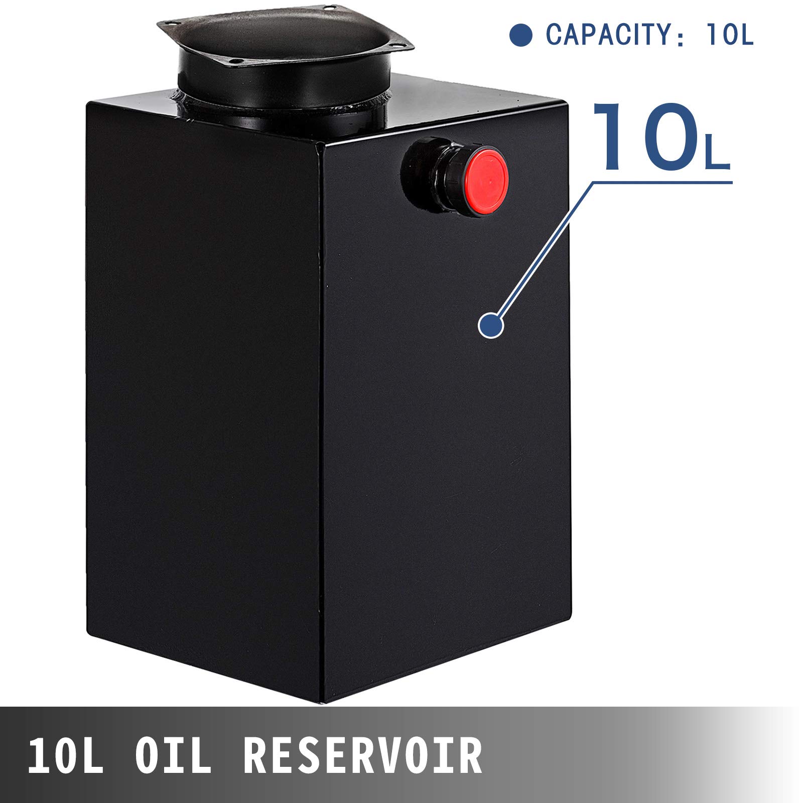 Buy Mophorn 2.5 Gallon Steel Reservoir Tank 10 Quart Hydraulic Power