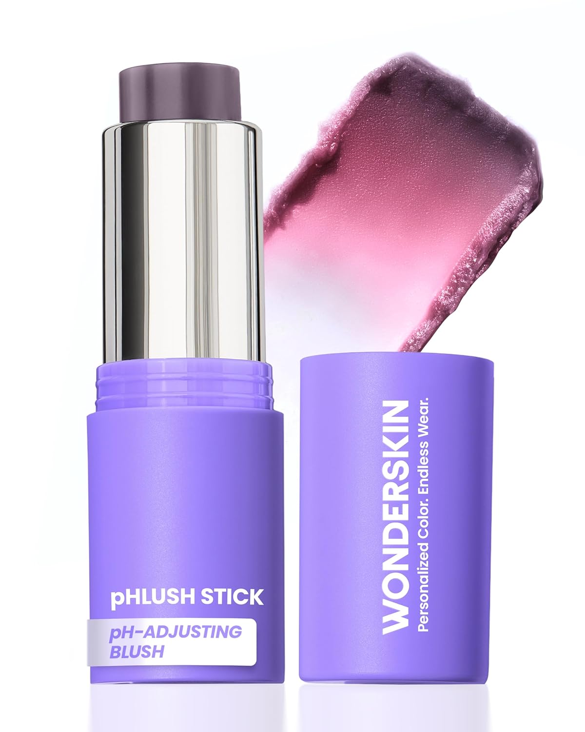 Wonderskin Blush Stick pH-Activated – pHlush Multi-Use Stick, Cream Tint for Cheeks and Lips, Cooling Nourishing Color-Adjusting Makeup Wonderskin Blush Stick pH-Activated – pHlush Multi-Use Stick, Cream Tint for Cheeks and Lips, Cooling Nourishing Color-Adjusting Makeup