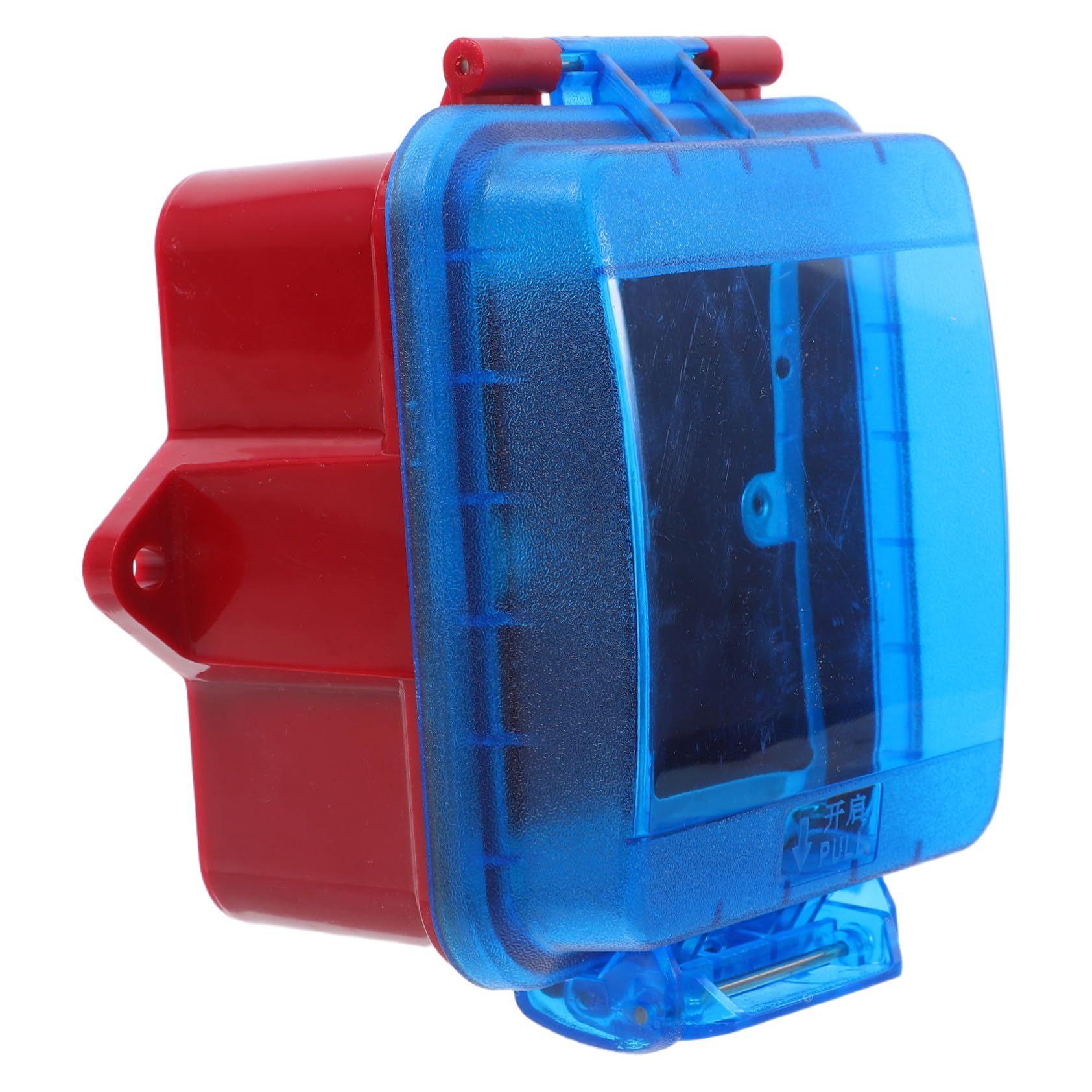 Protectora para Botón de Alarma Manual Sap Diseño Robusto y Estético Instalación Compatible con Sistemas de Sensor Protección para Puntos de de Emergencia Color Azul