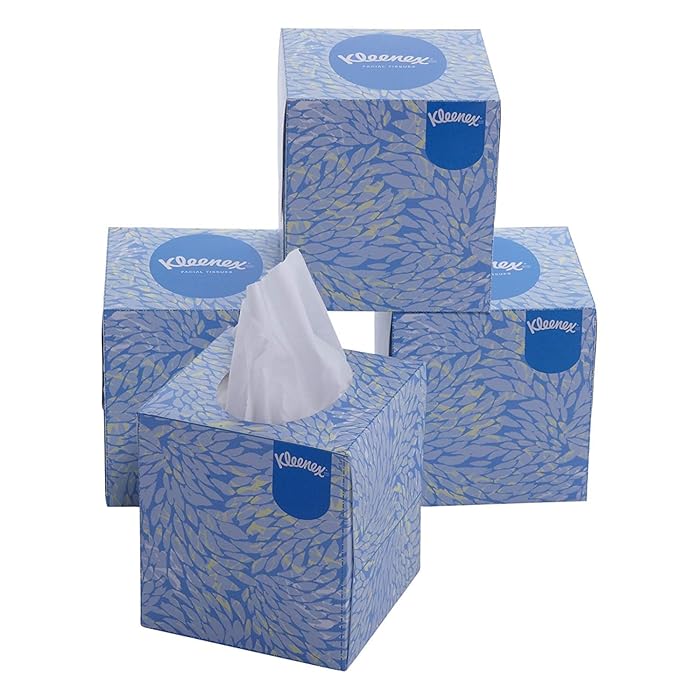 Buy Kleenex® Facial Tissue Cube 600422 Ply Face Tissue 4 Tissue