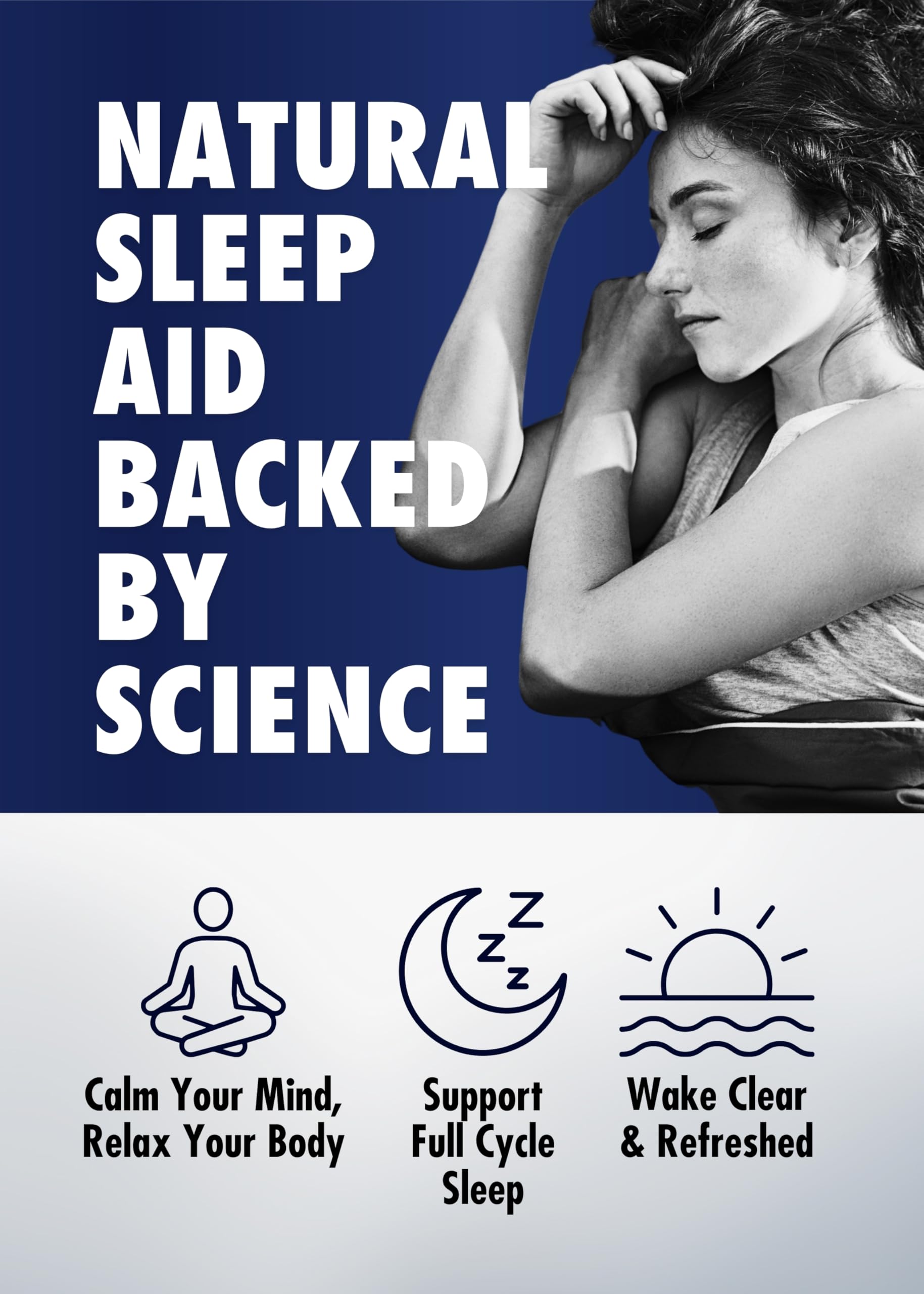 Health Direct FullNight Melatonin-Free Natural Sleep Aid, 56 Capsules — Amazon image 2