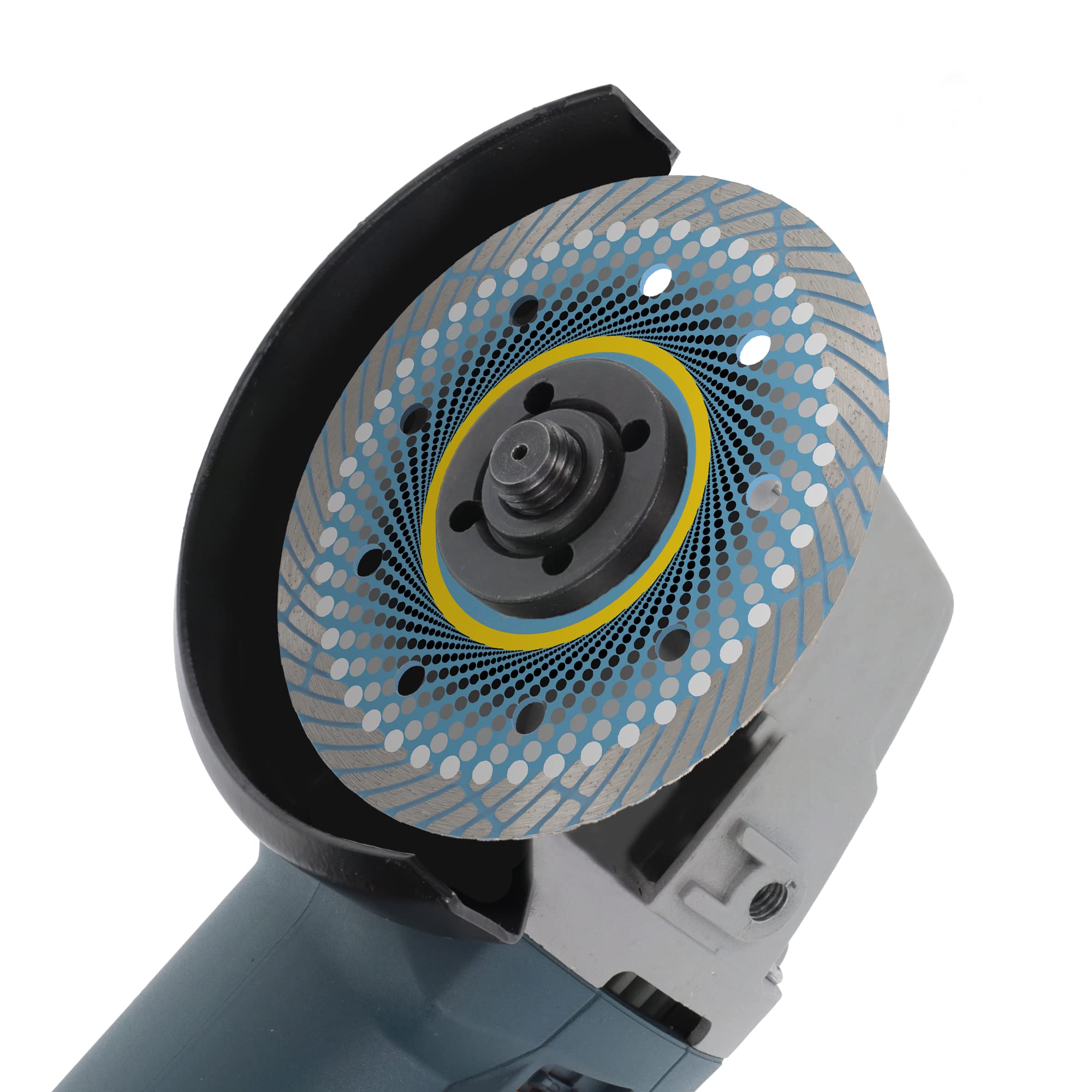 PRODIAMANT Disco de corte de diamante profesional premium F70 extra fino 115 mm x 22,2 mm, disco para baldosas de corte seco de hasta 3 cm
