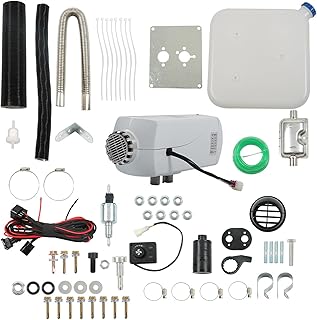 12V Diesel Air Heater Muffler Kit Replacement for RV Car Bus Motorhome Boats