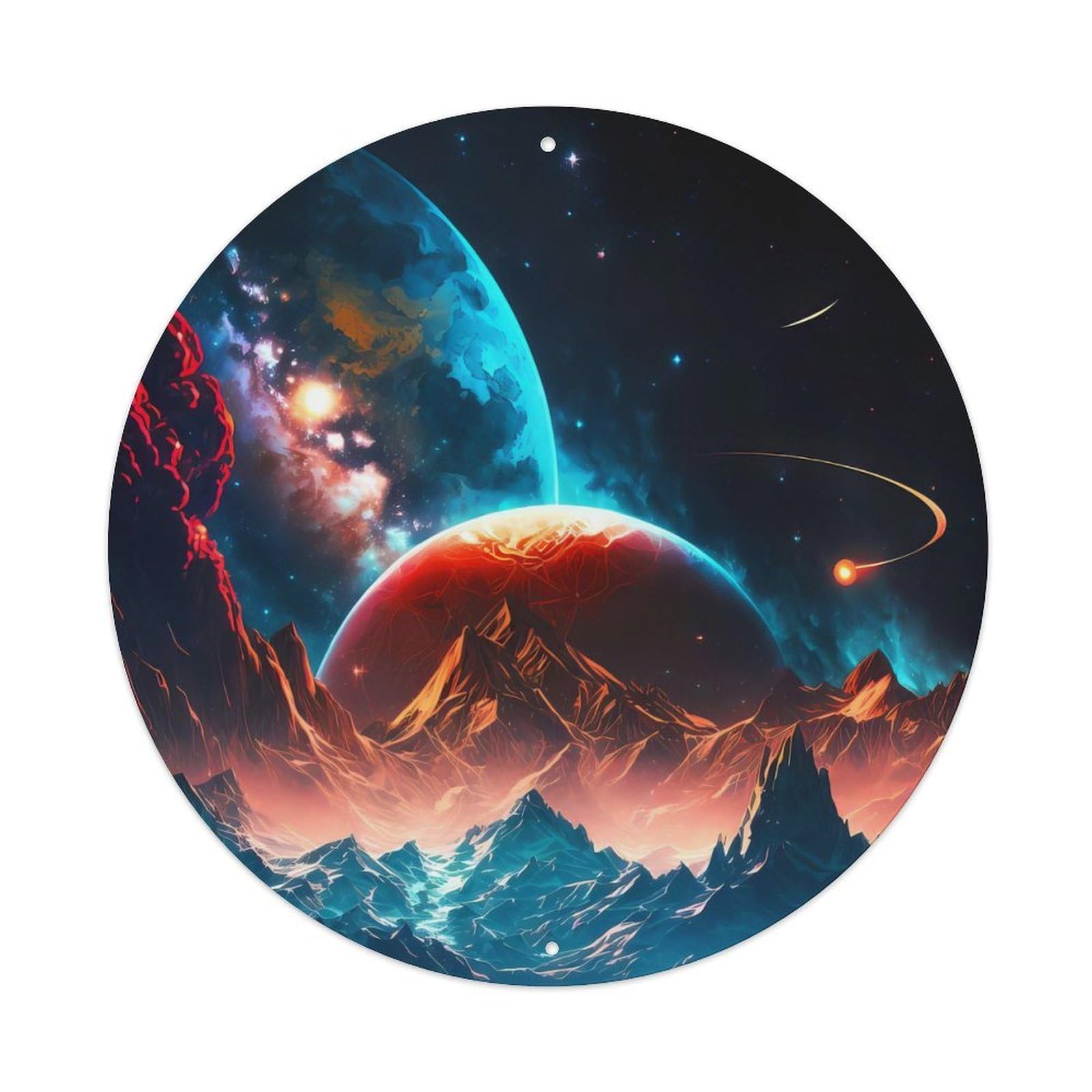 Space Birth of The Universe Vintage Metal Tin Sign Plaque