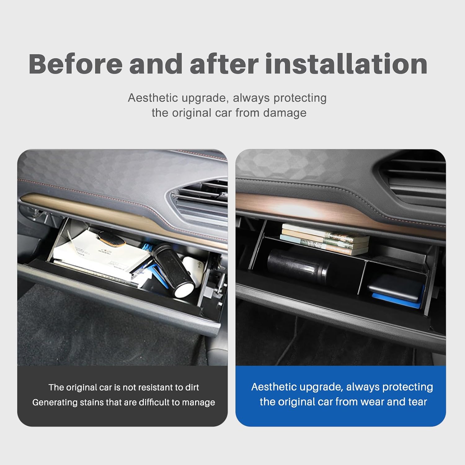 Glove Box Organizer Divider for Subaru Forester 2019-2027