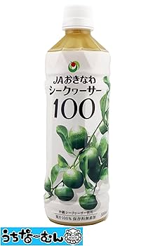 Amazon.co.jp: JA沖縄 ｼｰｸﾜｰｻｰ100 PET500ml 6本 原材料名