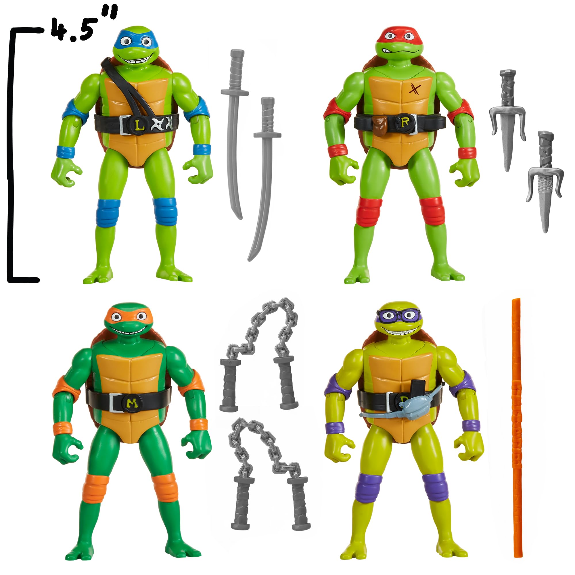 Amazon.co.jp: Playmates Toysのティーンエイト ミュータントニンジャ