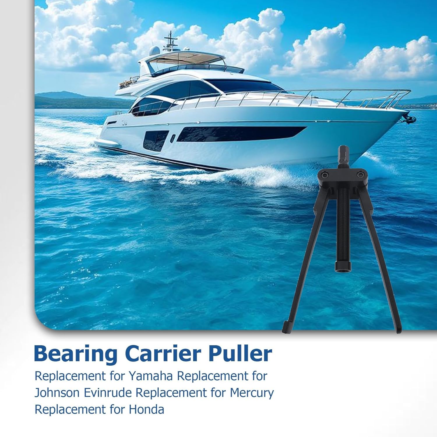 WFLNHB Lower Bearing Carrier Puller Replacement for Yamaha Replacement for Johnson Evinrude Replacement for Mercury Replacement for Honda