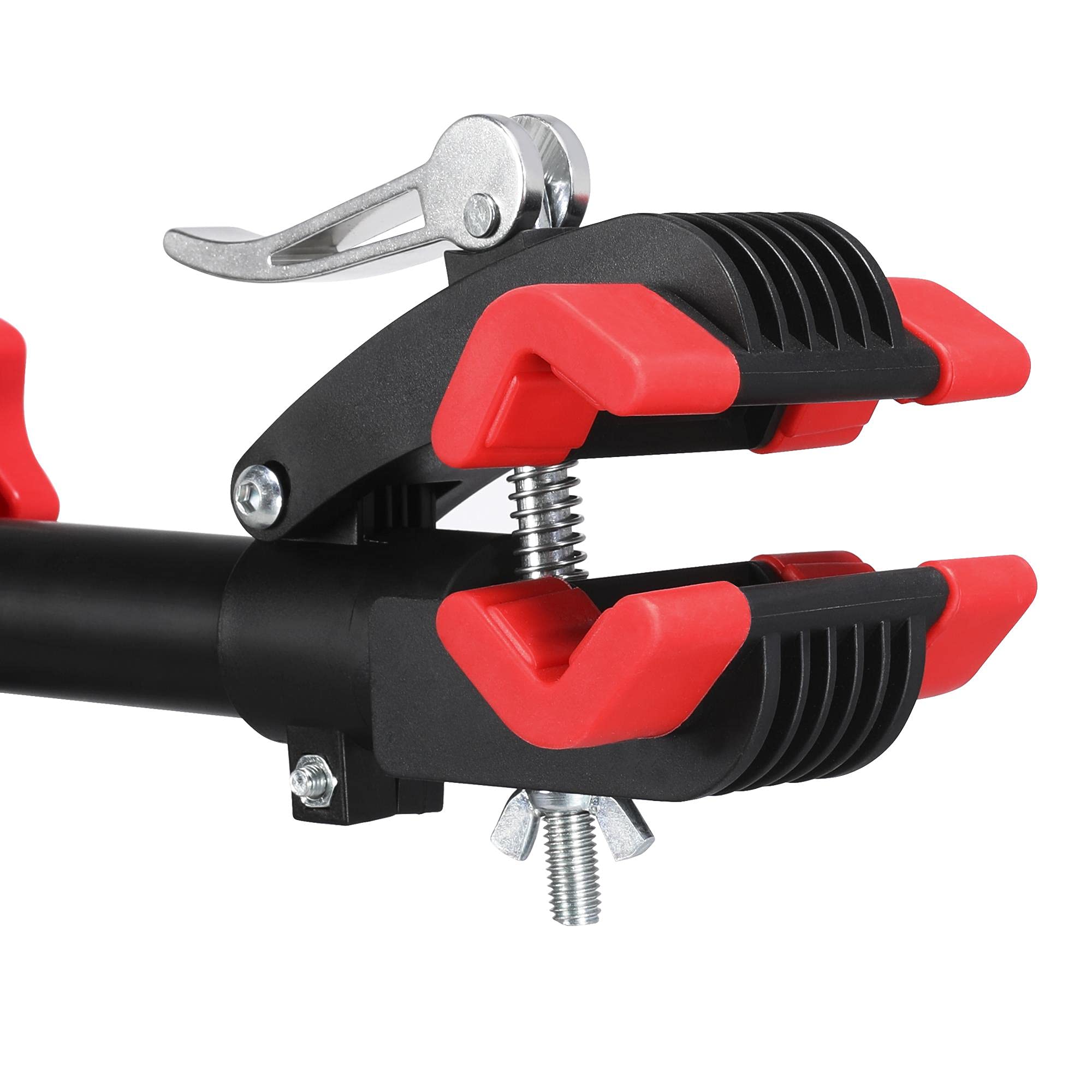Yaheetech Pied d'Atelier, Support de Réparation, Hateur Réglable 108-188 cm, avec Porte-outil Magnétique, Pliable, pour Vélo/VTT, 101x 101x 108,5-188,5cm, Charge Max.30kg