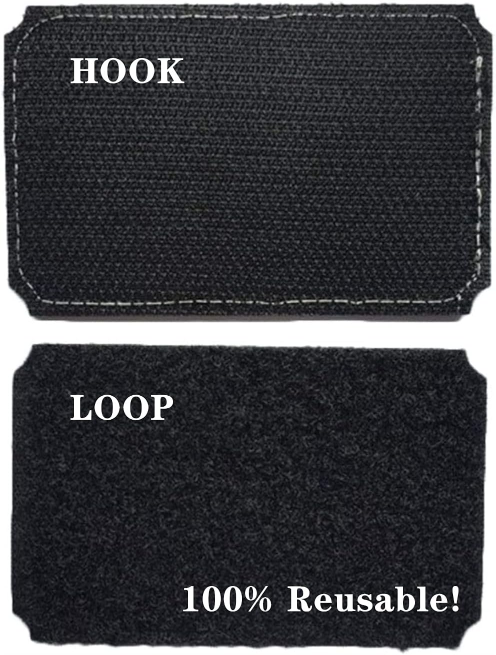Tactical Blood Type Patches O  Positive POS Hook and Loop 2x1
