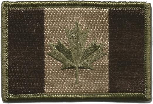 Gadsden and Culpeper Canada Flag Tactical Patch