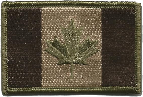 Gadsden and Culpeper Canada Flag Tactical Patch
