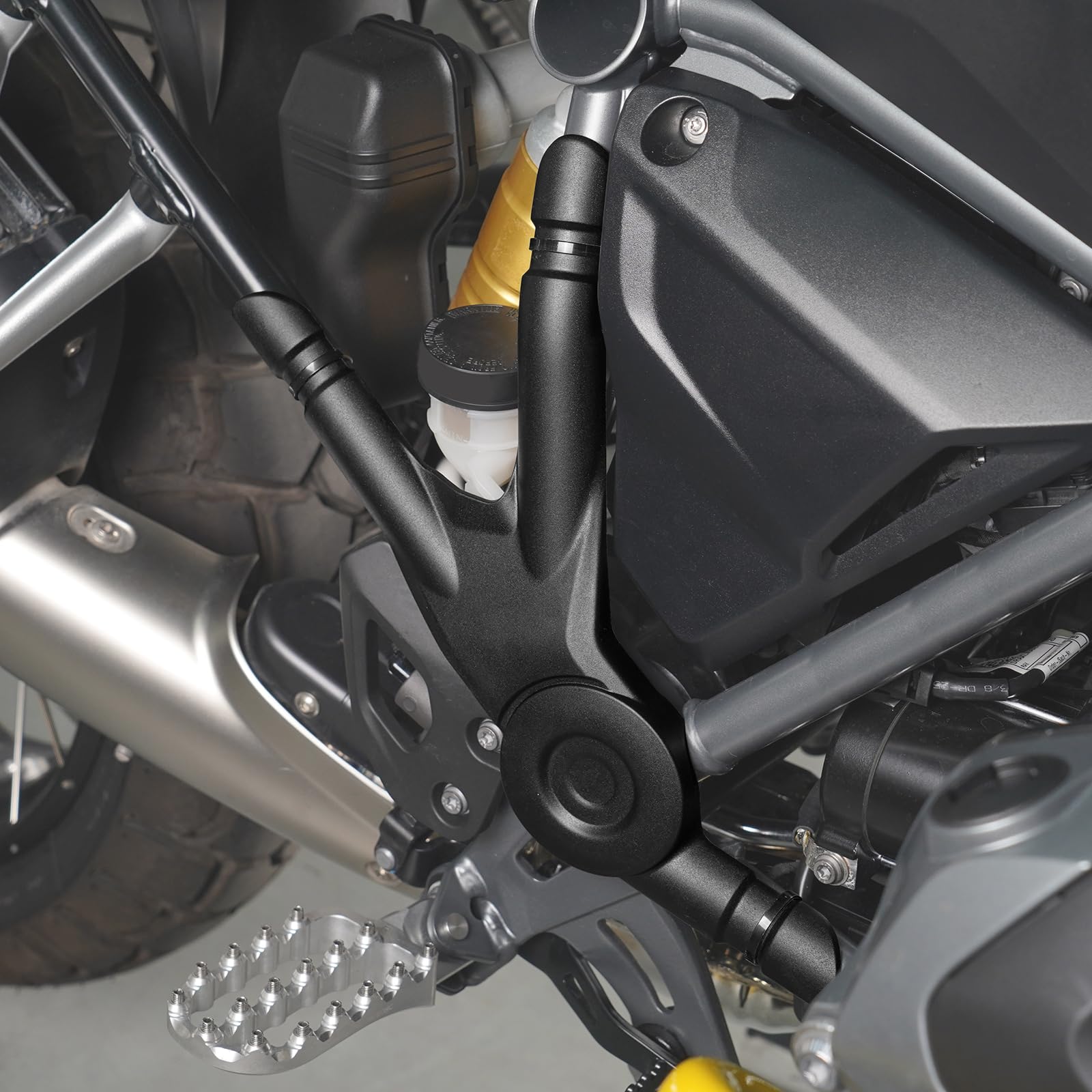 NICECNC Protector de Panel Lateral Izquierdo y Derecho Compatible with BMW R1200GS Adventure 2014-2018, R1250GS Adventure, R1250GS, R1200GS