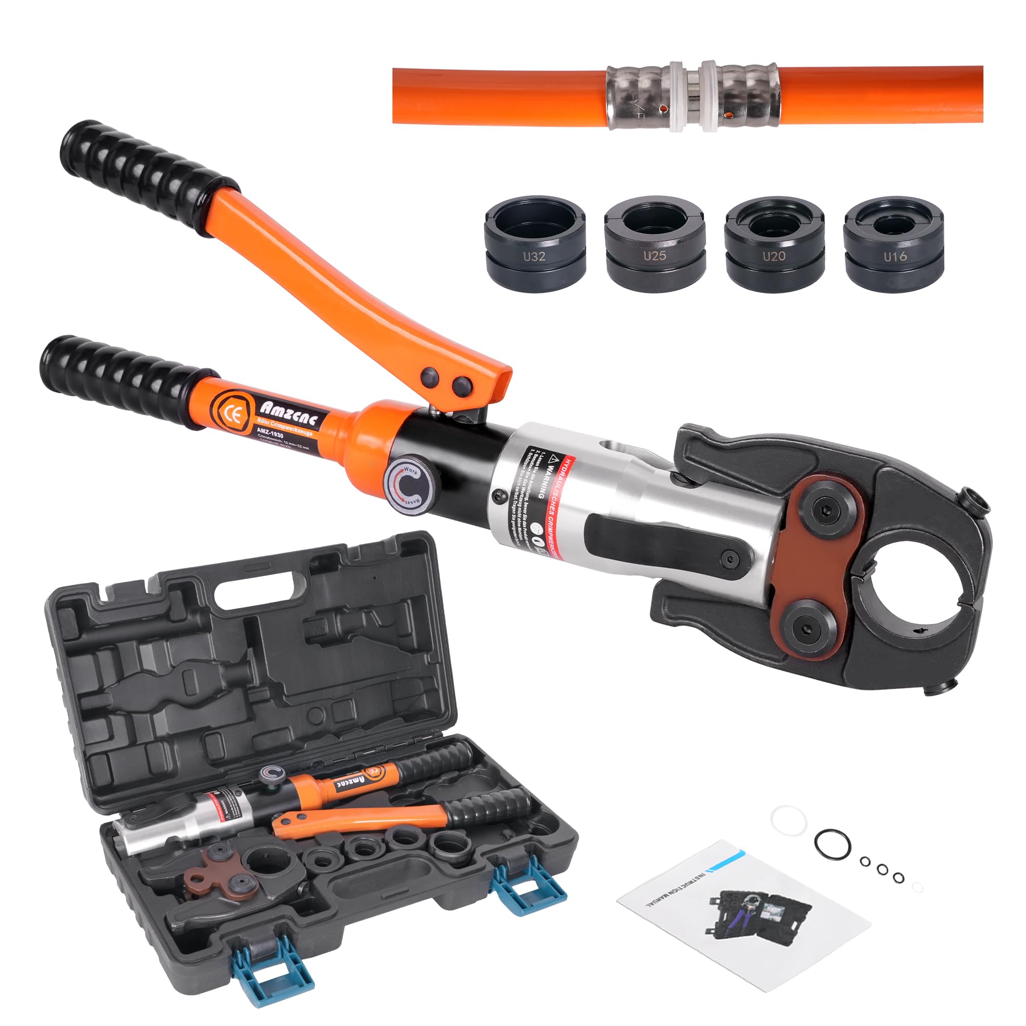 BONFIX Accu-Persmachine 19 KN TH-Profiel Set 16-20-26mm