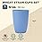 Wrova Wheat Straw Cups 6 PCS Good Alternative to Plastic Reusable Cups 12 oz Unbreakable Drinking Cup Reusable Dishwasher Safe Water Plastic Glasses with 6 Colors