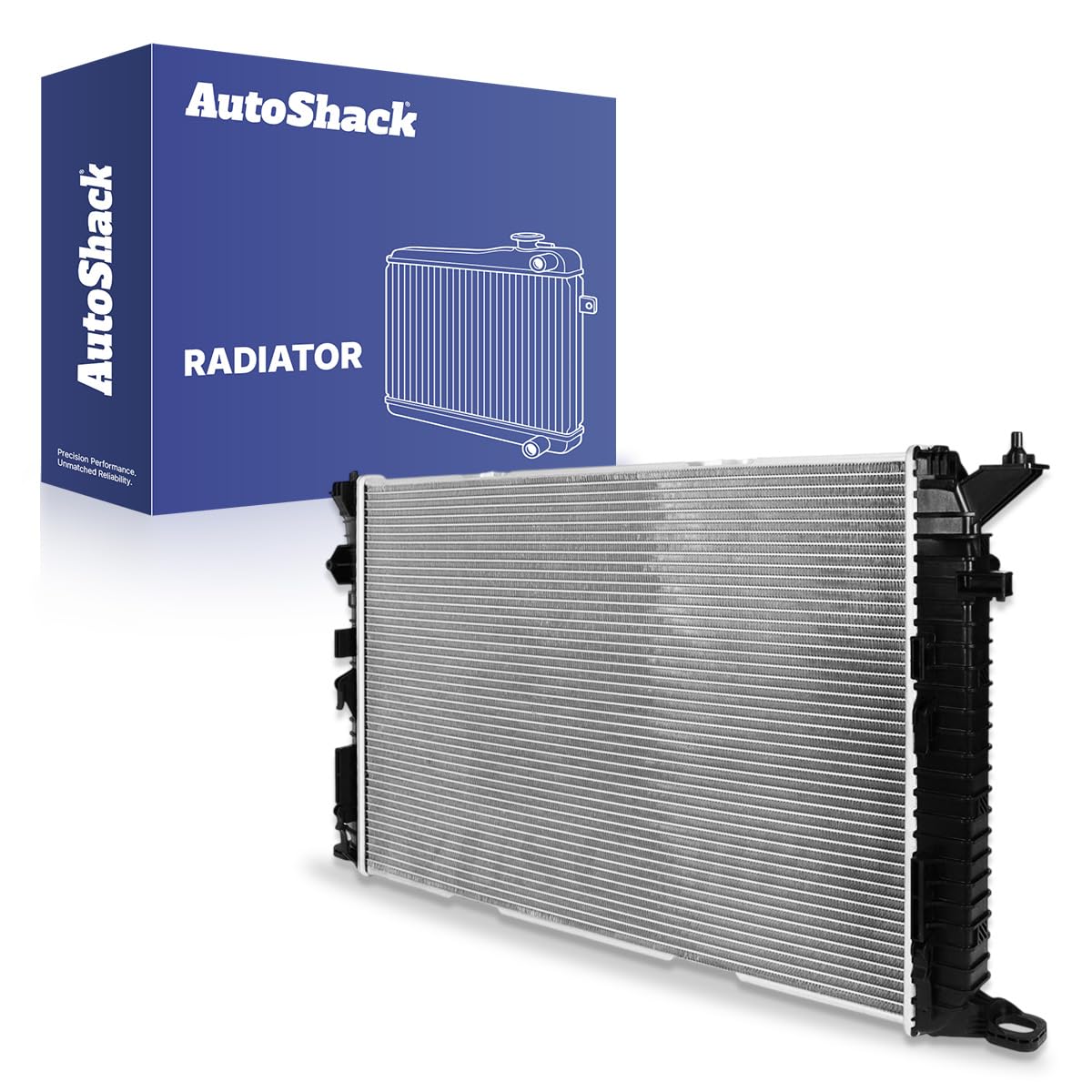 Autoshack Radiator Compatible with Audi & Porsche, Q5 2009-2017 Macan 2015-2021 A6 Quattro 2012-2018 A4 Quattro 2010-2014 S4 2010-2016, L4 2.0L V6