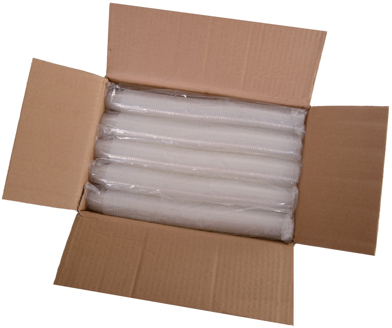 Daxwell Plastic Portion Cups, Polypropylene (PP), 1 oz, Clear, E10002049 (Case of 2,500)