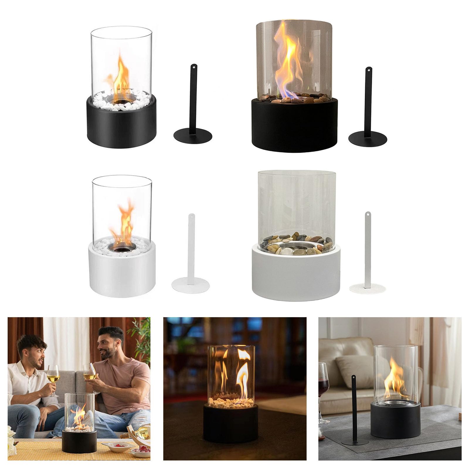 Outdoor Travel Portable Pits Home Smokeless Pit Multipurpose Camping Wood Stove Outdoor Heater Metal Ethanol Tabletop Heater — view 2